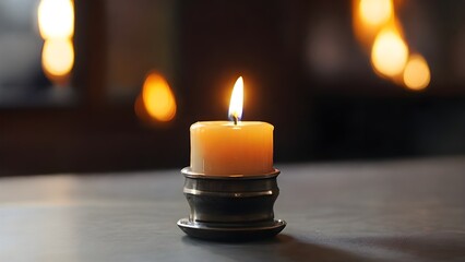 Candle dark background 