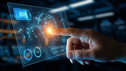 Sustainable Energy Management System with Digital Dashboard and Globe