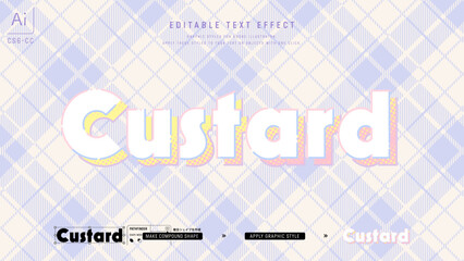 パステルファンシーなデザインのグラフィックスタイルテンプレート