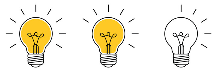 Bright Ideas Collection  Light Bulbs Concept