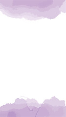 Obraz premium Purple Clouds Isolated on White Background