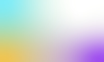 Vibrant pastel color gradient background abstract soft blurry backdrop isolated on transparent background