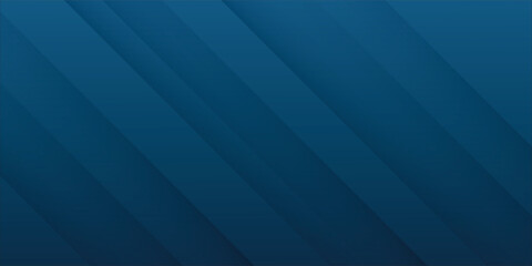 Obraz premium Blue Abstract Diagonal Stripes Background With Gradient Texture For Tech And Corporate Use