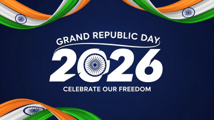 Grand Republic Day 2026 Celebrate Our Freedom India Flag Colors