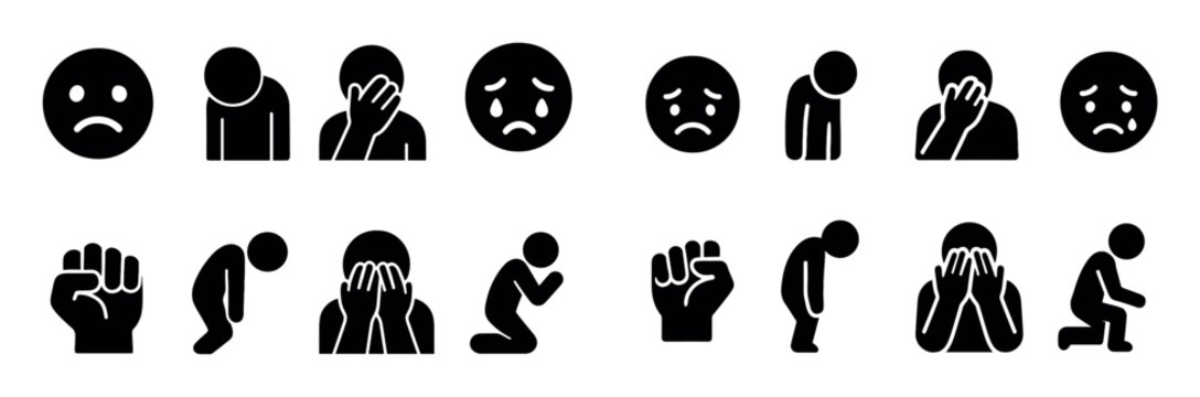 Guilt Icon Set