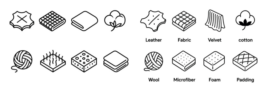 Furniture Material Icons