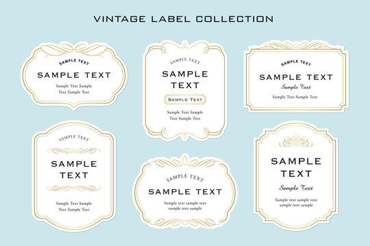 ヨーロッパの豪華なゴールドのヴィンテージフレームベクターセット。装飾的なカール、仕切り、ボーダーデザイン、そして金色のコンポーネントデザインは、結婚式の招待状、メニュー、化粧品、ブティック、スパ、ロゴデザインに最適です。