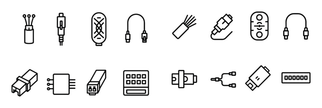 Fiber Optic Icons