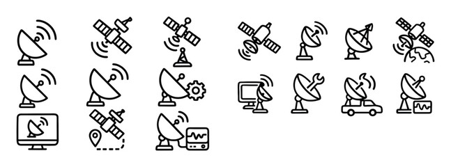 Satellite Communication Doodles