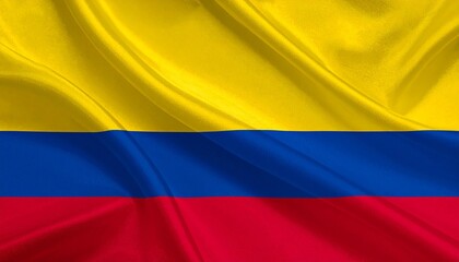 Fototapeta premium flag of Colombia