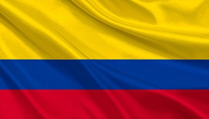 Fototapeta premium flag of Colombia