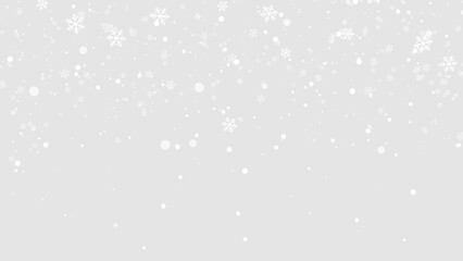 Falling snow transparent png, white snowflakes overlay drifting from top for winter and holiday banner designs