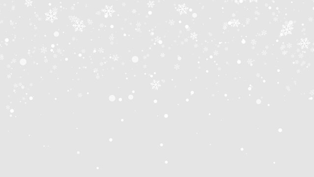 Falling snow transparent png, white snowflakes overlay drifting from top for winter and holiday banner designs