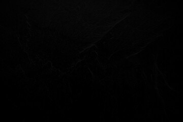 Dark grey black slate background or texture. black stone