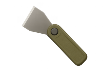 Folding putty knife scraper tool for renovation projects