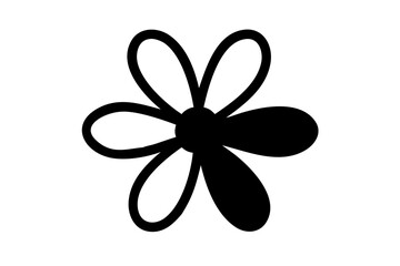 Daisy Flower Isolated  Clean Flat Vector  Pure Whi (1) Vector Illustration Isolated on White Background