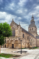 Fototapeta premium Basilica of Saint-Sauveur, Dinan, France