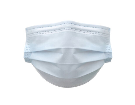 İzole edilmiş tıbbi maske