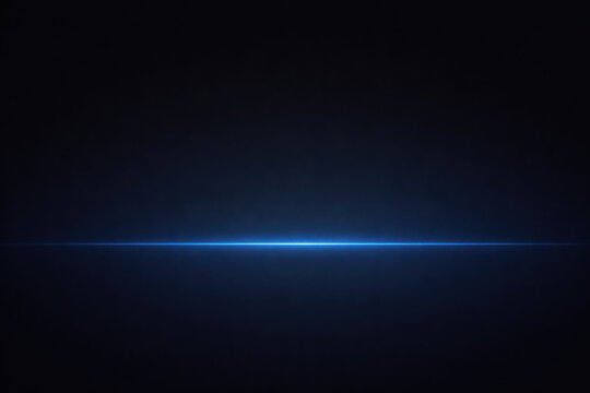 Mysterious minimal dark wallpaper with soft gradient from charcoal to deep navy. single thin blue line of light glows across serene, futuristic background