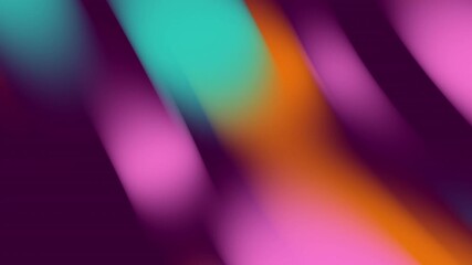 Fluid abstract animated backdrop with soft gradients and gentle motion. Teal and violet hues blend smoothly, creating a soothing modern background for branding and multimedia use