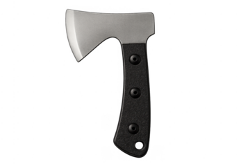 Survival outdoor hatchet tool with black handle