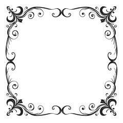vintage square frame vector, hand-drawn vintage frame, ornate square frame illustration, decorative retro frame vector, classic square border illustration, vintage border clipart, retro frame vector i