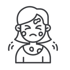 Disease Allergy Line Icon