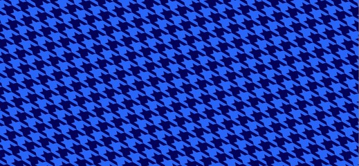 Houndstooth style motifs, classic repeating wallpaper, bold contrasting wide background