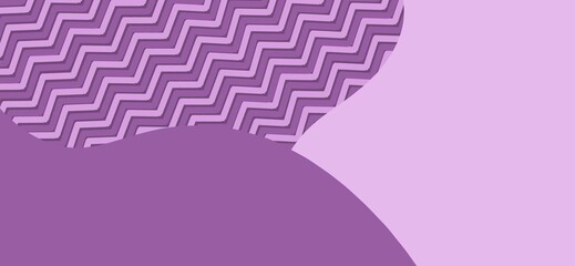 Zigzag motif patches and wavy flowing sections, artistic patterned wallpaper, soft lively wide background