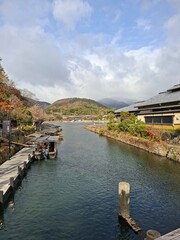 water river boat nature lake sky landscape