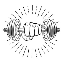 Doodle Fist Punching Dumbbell Adjustable Weight