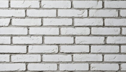 The gray brick wall stands tall in an urban landscape with a white background and empty space below.