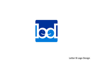 Modern Logo Design Concept Featuring Letter B Symbol