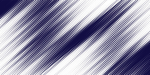 Dots halftone white \u0026 blue color pattern gradient grunge texture background. Dots pop art comics sport style vector illustration © halim
