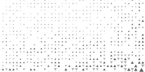 Dark Silver, Gray vector cover in polygonal style. Modern abstract illustration with colorful triangles. Pattern for commercials.