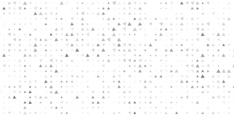 Dark Silver, Gray vector cover in polygonal style. Modern abstract illustration with colorful triangles. Pattern for commercials.