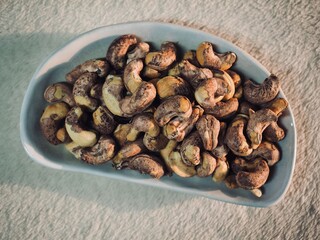 고소한 구운 캐슈넛, 간식