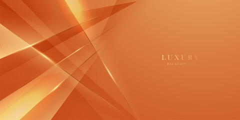 Abstract background vector illustration with a modern design, orange and gold colors, and geometric elements.