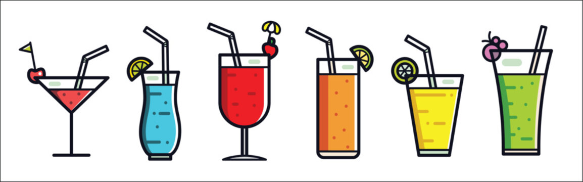 mocktail vector