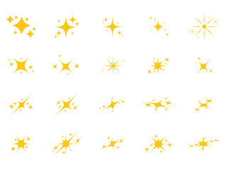 Golden starburst effects for creative design projects