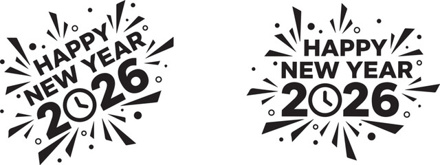 black and white abstract vector illustration