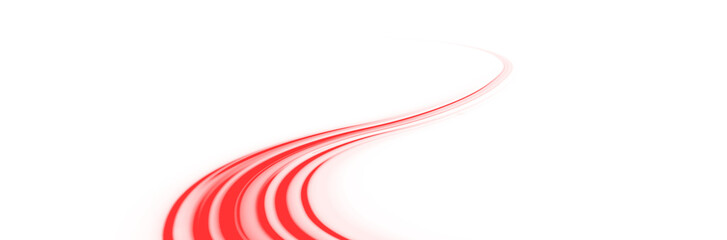 Bright city line road swirl color streak dynamic motion.
