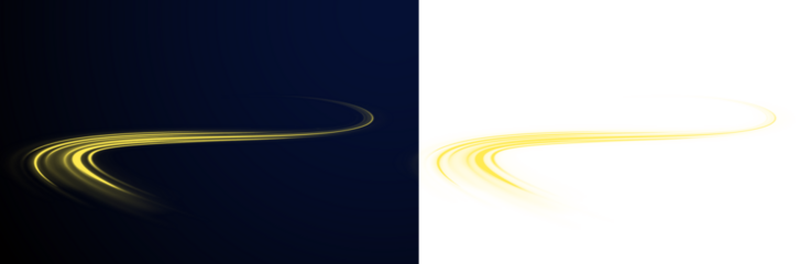 Dynamic road line color swirl abstract city night streak.
