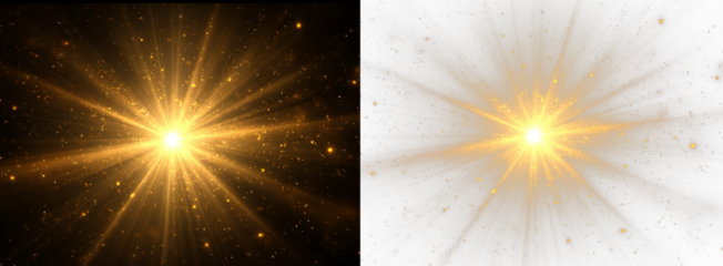 Glow beam star flash light radiant cosmic energy optic.
