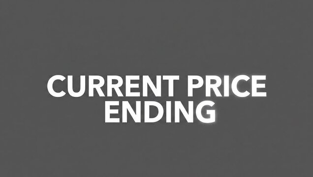 Price increase pending with bold red arrow and explosive effect