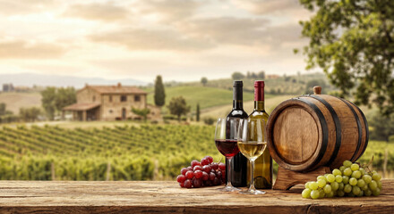 Vineyard winery wine tourism tasting experience rural countryside landscape scenic view grape cultivation viticulture agricultural tourism leisure travel destination vacation holiday relaxation