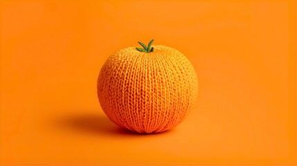 毛糸のみかん、冬のシンボル、お正月