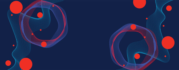 abstract digital art piece showcasing dynamic interplay of interconnected shapes, featuring a harmonious arrangement of vibrant colors and intricate details background