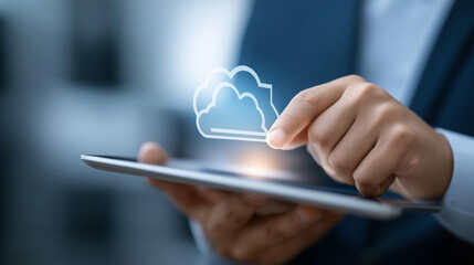 Database management cloud computing or data center cyber security file document transfer or business administrator analysis to growth and service information technology system conc