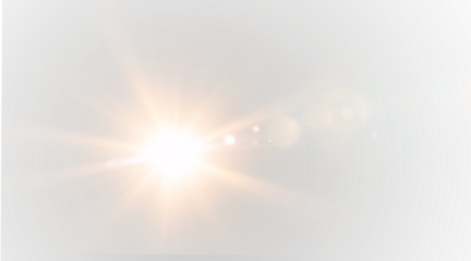 Light glow beam star flash radiant cosmic lens flare.
